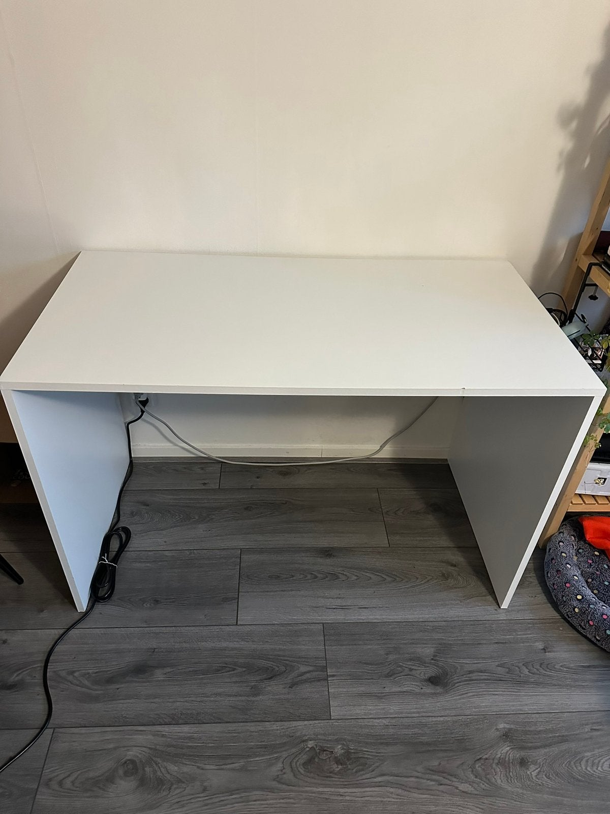 Bureau, Ophalen, Zo goed als nieuw, Wit, Computerbureau