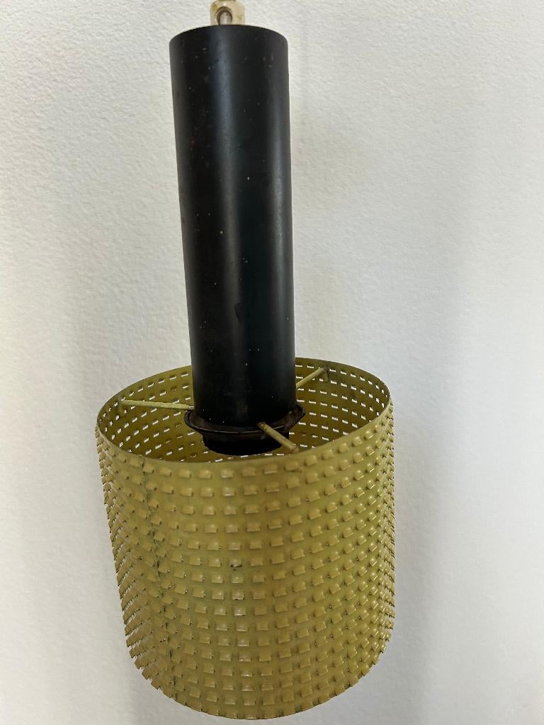 Hala Zeist jaren 50 60 Lamp vintage retro design, Huis en Inrichting, Lampen | Spots, Gebruikt, Metaal of Aluminium, Ophalen of Verzenden
