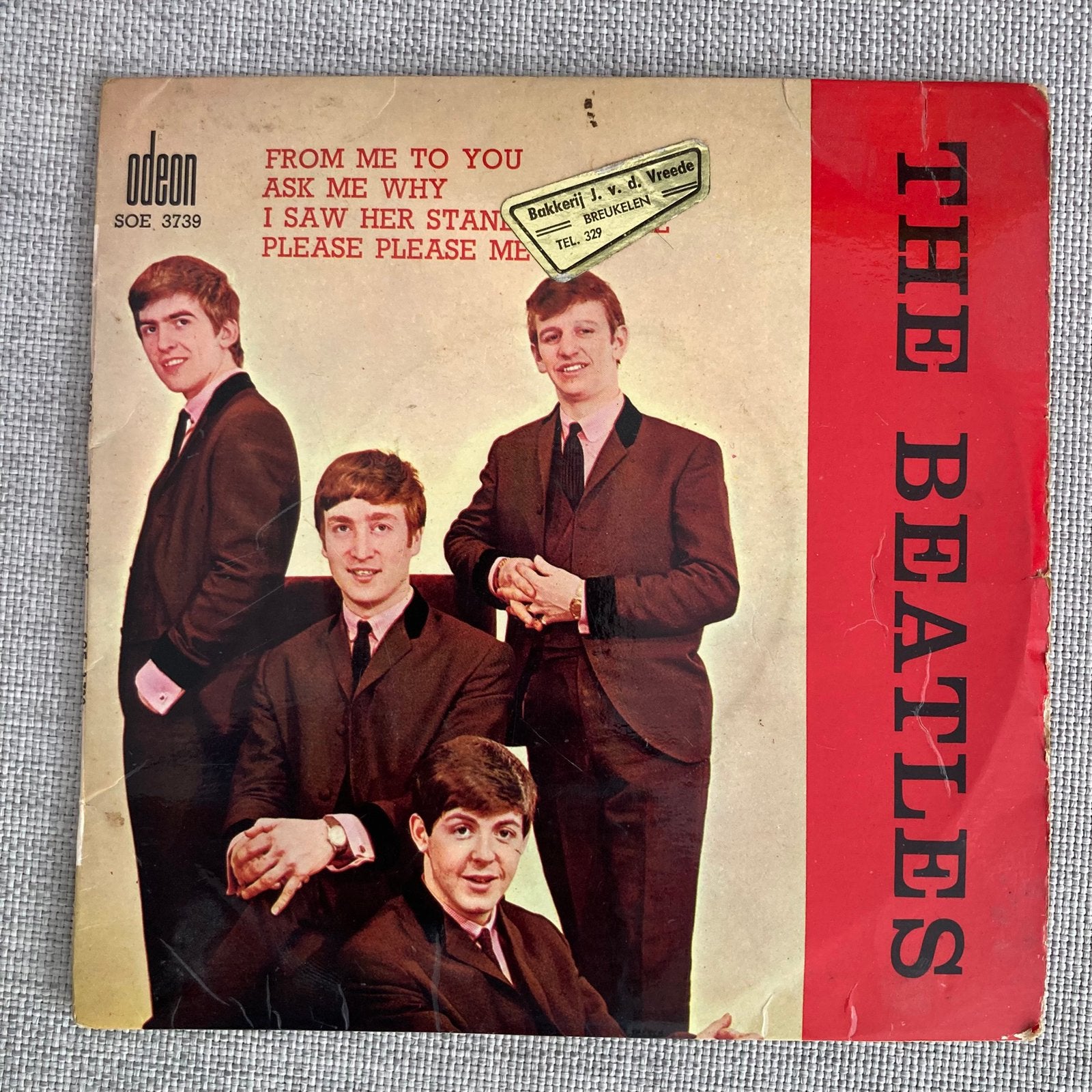 The Beatles - From me to you (EP), Cd's en Dvd's, Gebruikt, 7 inch, Ophalen of Verzenden, EP