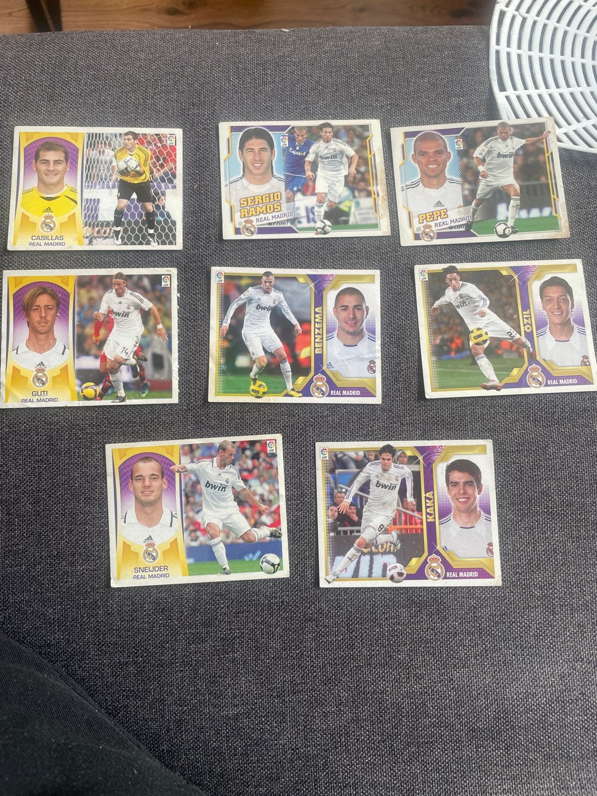Real Madrid Voetbalplaatjes - 2010, Ophalen of Verzenden, Gebruikt, Buitenlandse clubs, Poster, Plaatje of Sticker