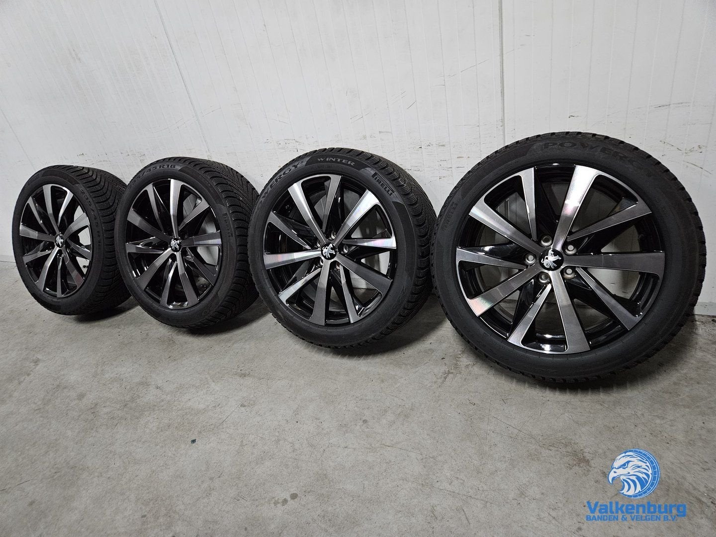 7-8mm! Originele Peugeot 508 II GT-Line 18 inch zwarte velge
