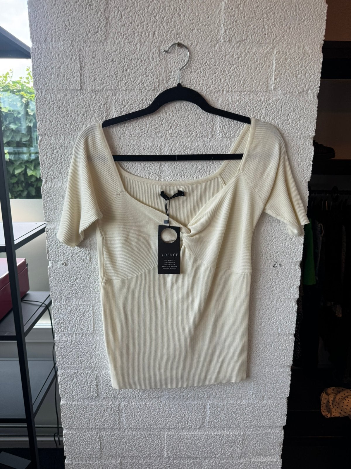 Ydence top creme maat L nieuw, Maat 38/40 (M), Beige, Ophalen of Verzenden, Zo goed als nieuw