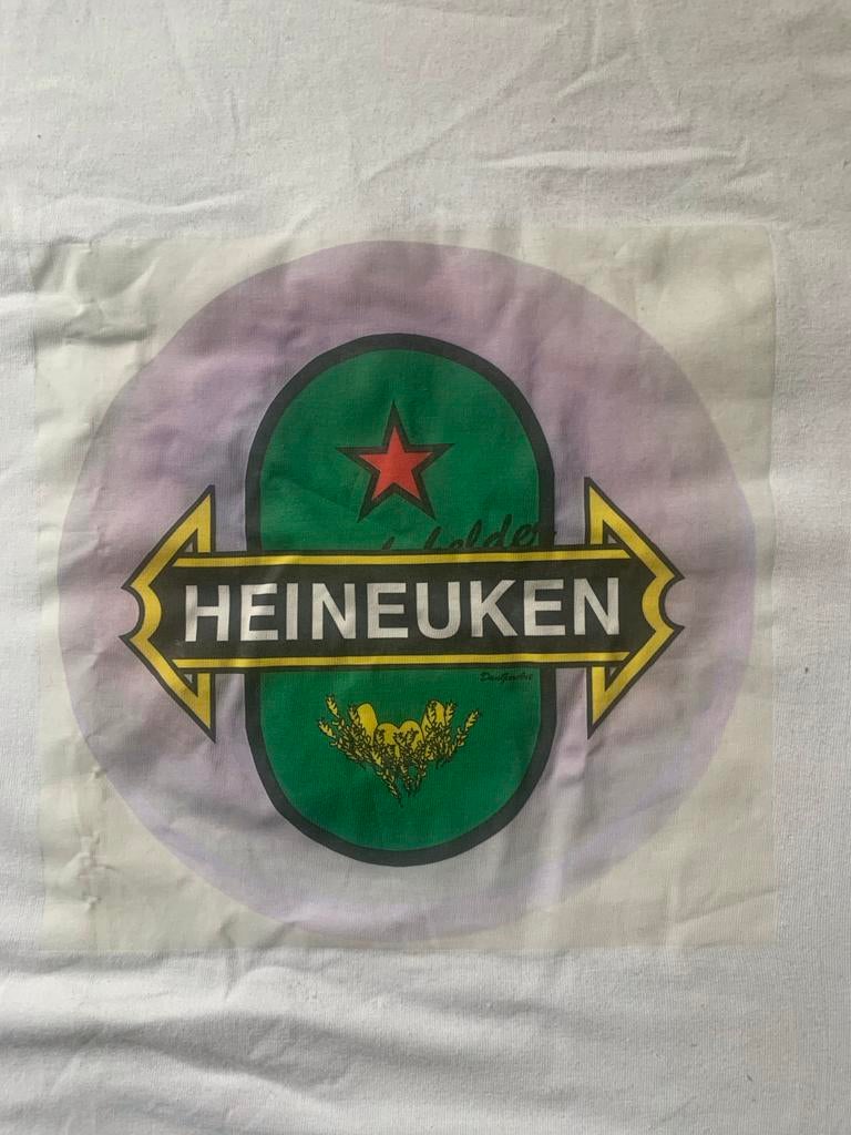Uniek Heineken T-Shirt - Nieuw XL, Ophalen of Verzenden, Nieuw, Wit