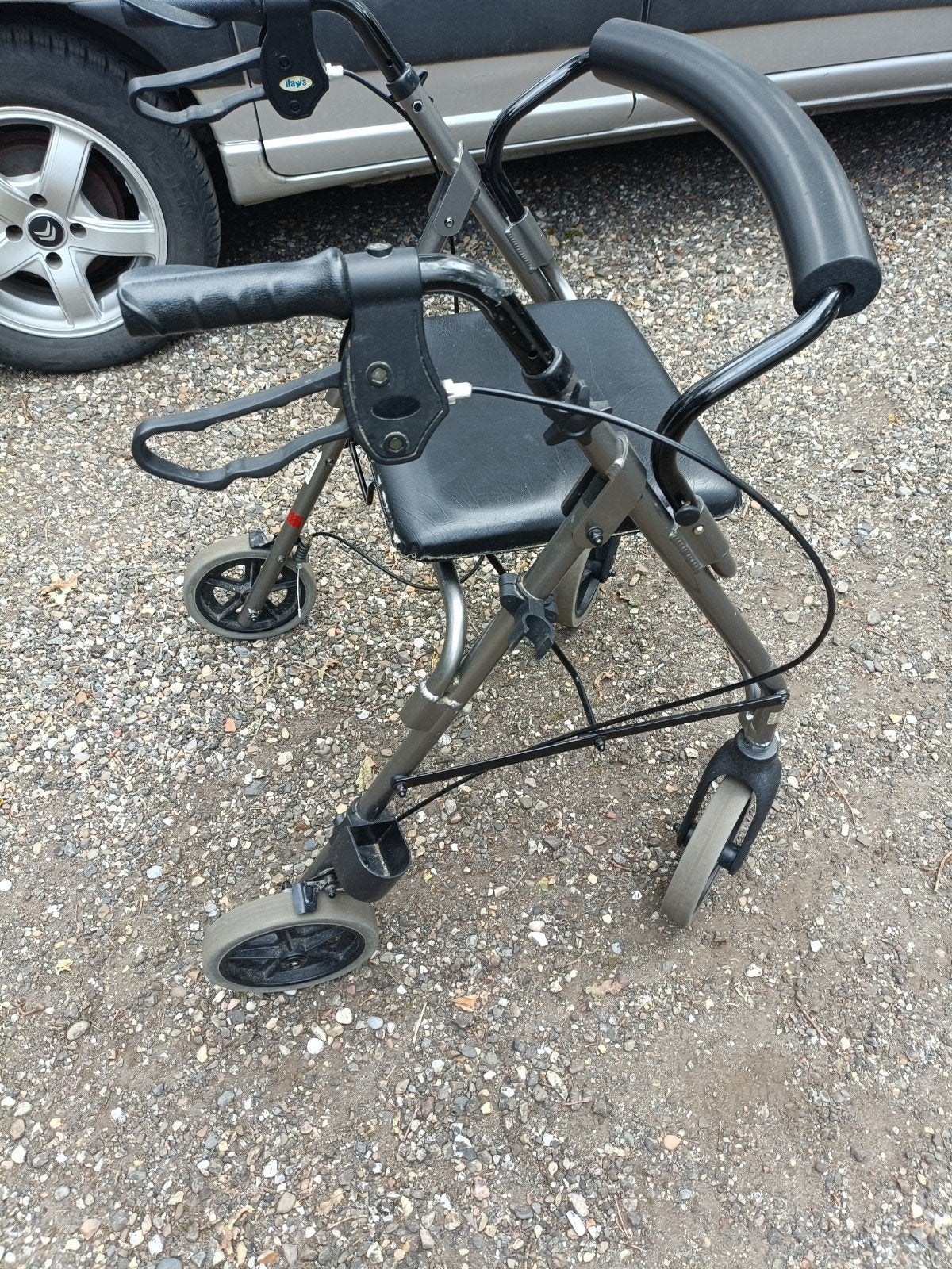 goede rollator, Ophalen