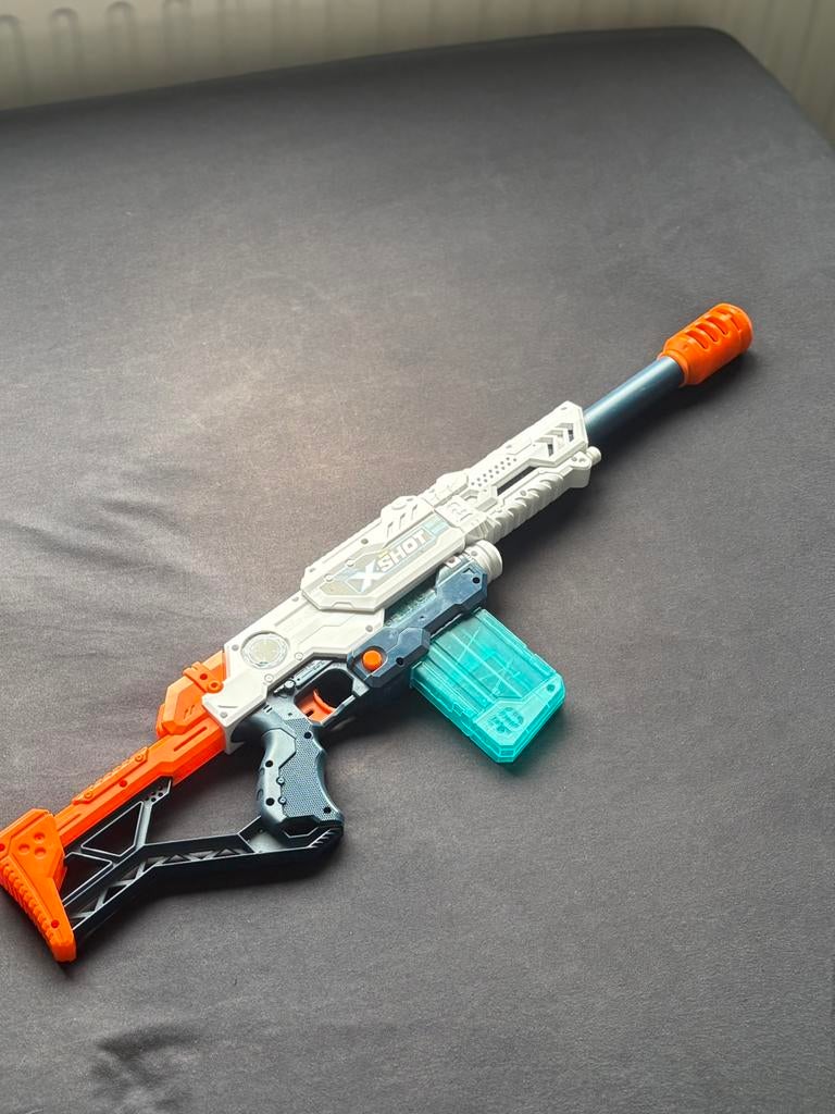 X-shot speelgoed geweer met magazijn, Ophalen of Verzenden, Zo goed als nieuw