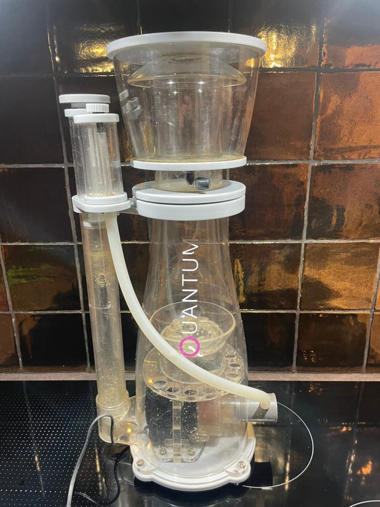 Nyos quantum 160, Dieren en Toebehoren, Ophalen of Verzenden, Zo goed als nieuw, Gevuld zeewateraquarium