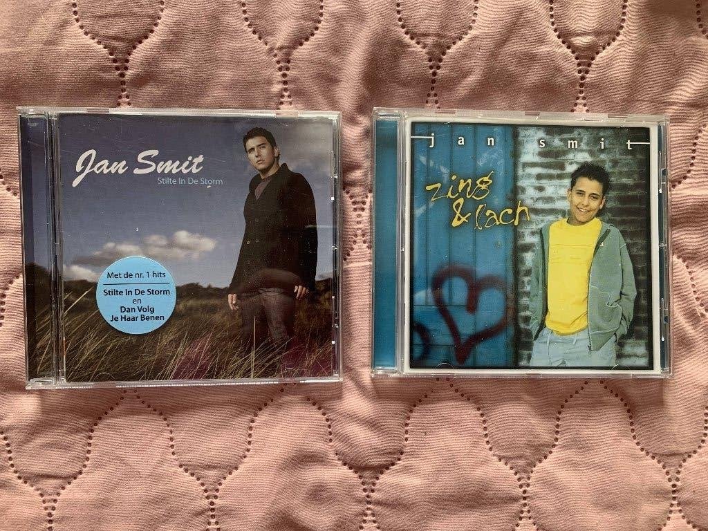 Jan Smit  - Stilte in de storm   &  Zing enLach, Ophalen of Verzenden, Zo goed als nieuw, Levenslied of Smartlap