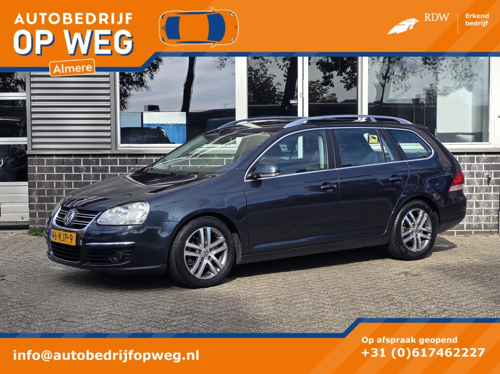 Volkswagen Golf Variant 1.4 TSI Highline | Automaat | NAP |, Auto's, Gebruikt, 4 cilinders, 700 kg, Blauw