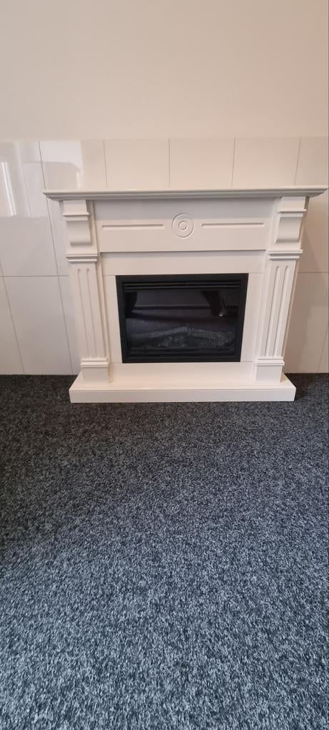 Elektrische Sfeerhaard met Klassieke Omkasting, Huis en Inrichting, Haarden, Ophalen of Verzenden