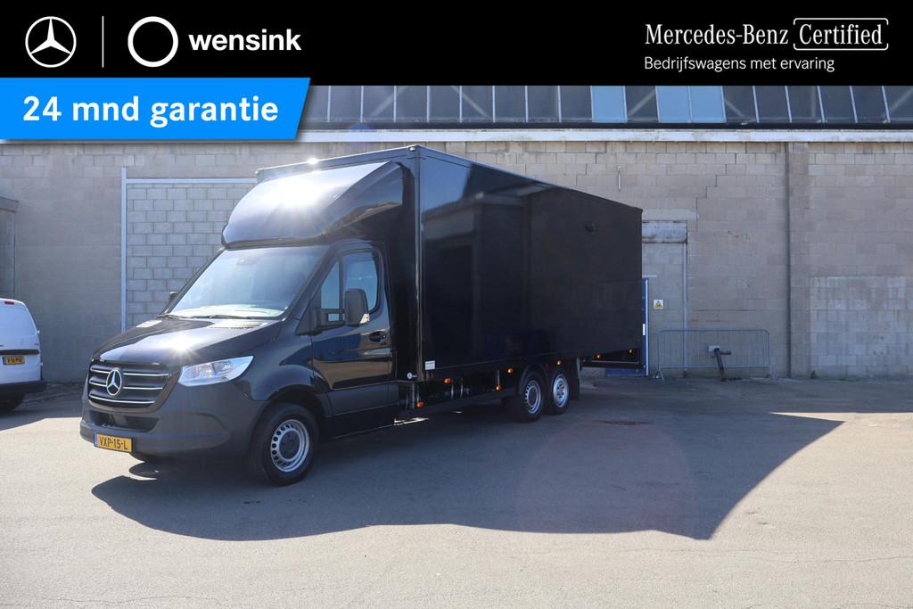 Mercedes-Benz Sprinter 519 CDI L3 Clixtar | Trekker/oplegger, Auto's, Bestelauto's, Automaat, Gebruikt, Euro 6, Zwart