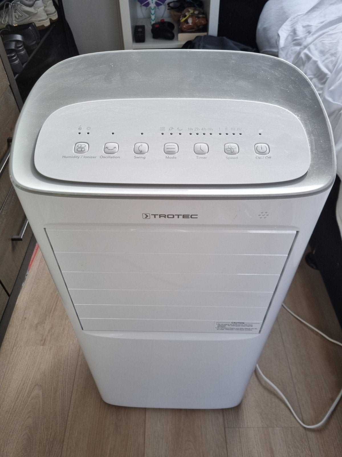 Trotec PAE 40 Mobiele Airco - Krachtige Koeling, Ophalen, Timer, 3 snelheden of meer, Zo goed als nieuw
