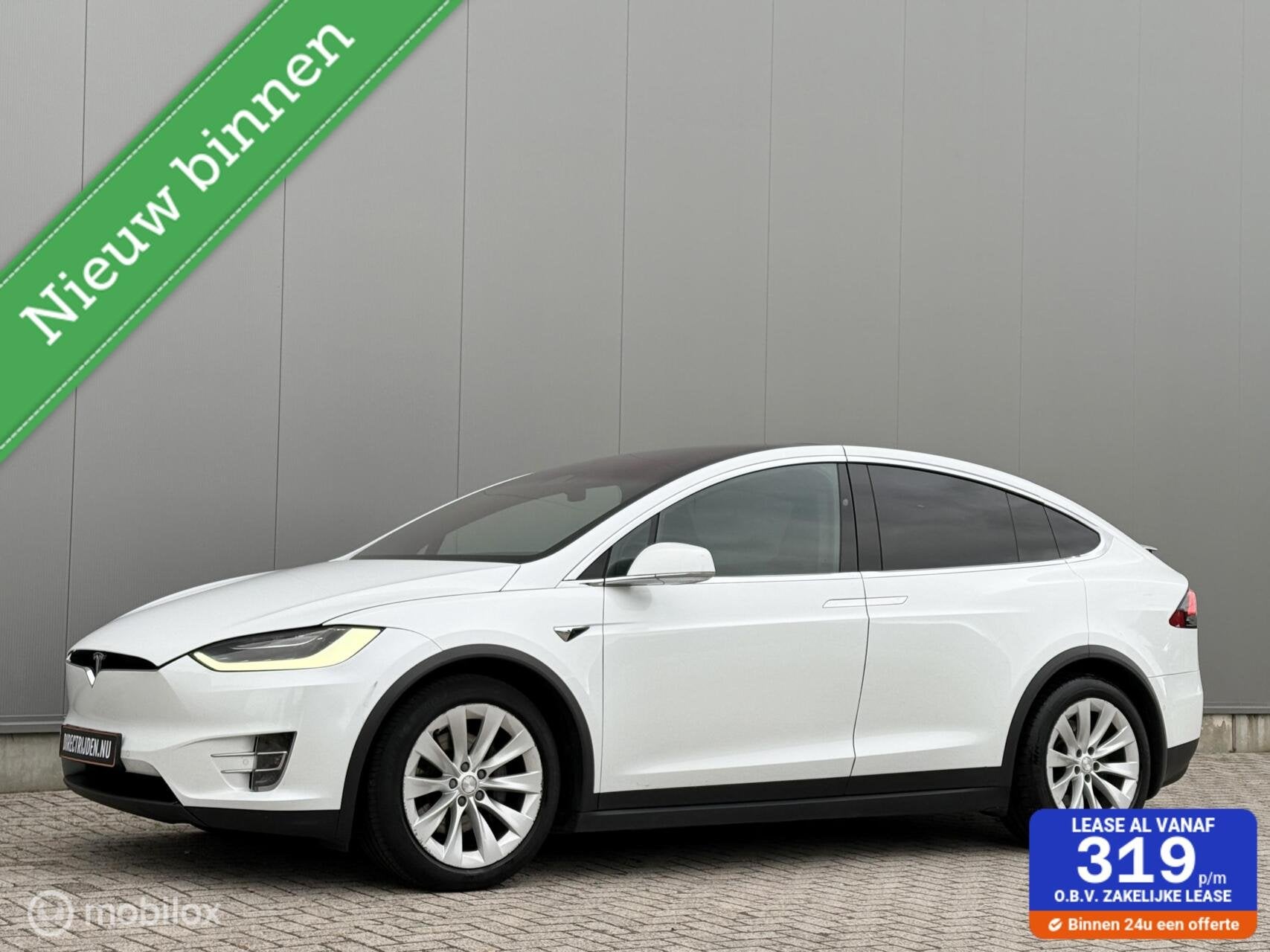 Tesla Model X 100D | BTW auto | SOH 84% | Trekhaak | Orig NL, Auto's, Tesla, Bedrijf, Te koop, Model X, 4x4, ABS, Achteruitrijcamera