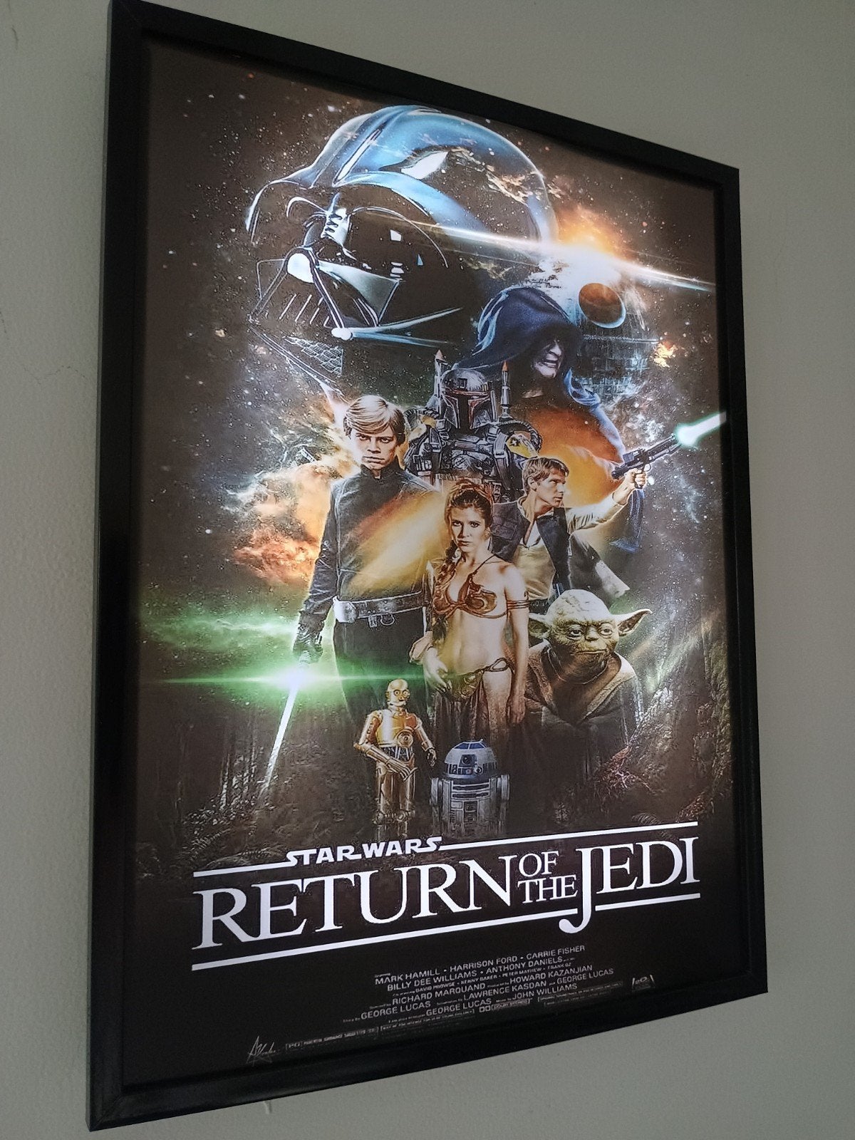 Return of the Jedi poster lightbox, Verzenden, Nieuw, Overige typen