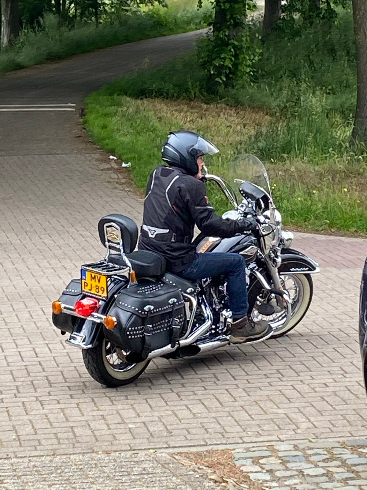 Nolan motorhelm, Macna motorjas en leren laarzen, Ophalen, Tweedehands, Heren, Jas | textiel