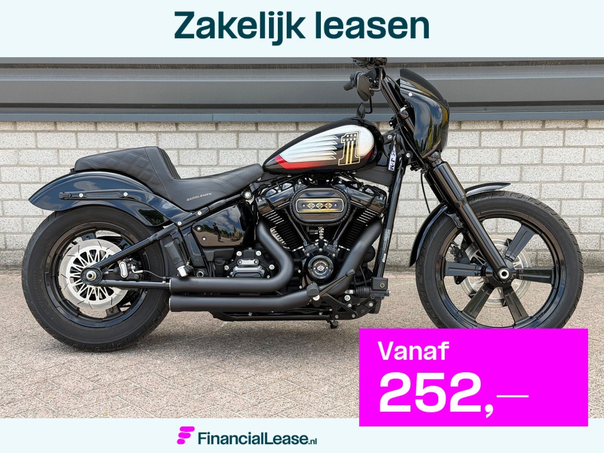 Harley Davidson FXBB Softail Street Bob Custom, BTW MOTOR IN, Motoren, Motoren | Harley-Davidson, 1746 cc, Chopper, Bedrijf, Meer dan 35 kW