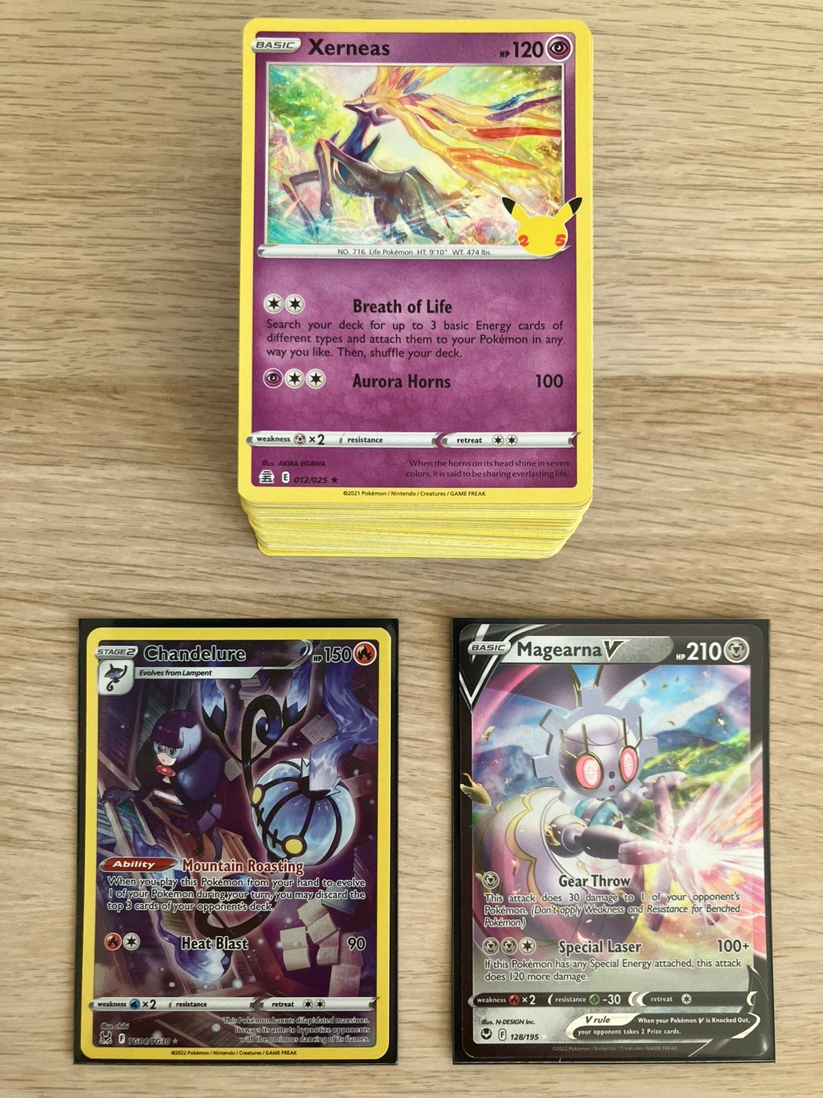KADO TIP Set van 100 verschillende originele Pokemon kaarten, Ophalen of Verzenden, Zo goed als nieuw, Meerdere kaarten, Foil