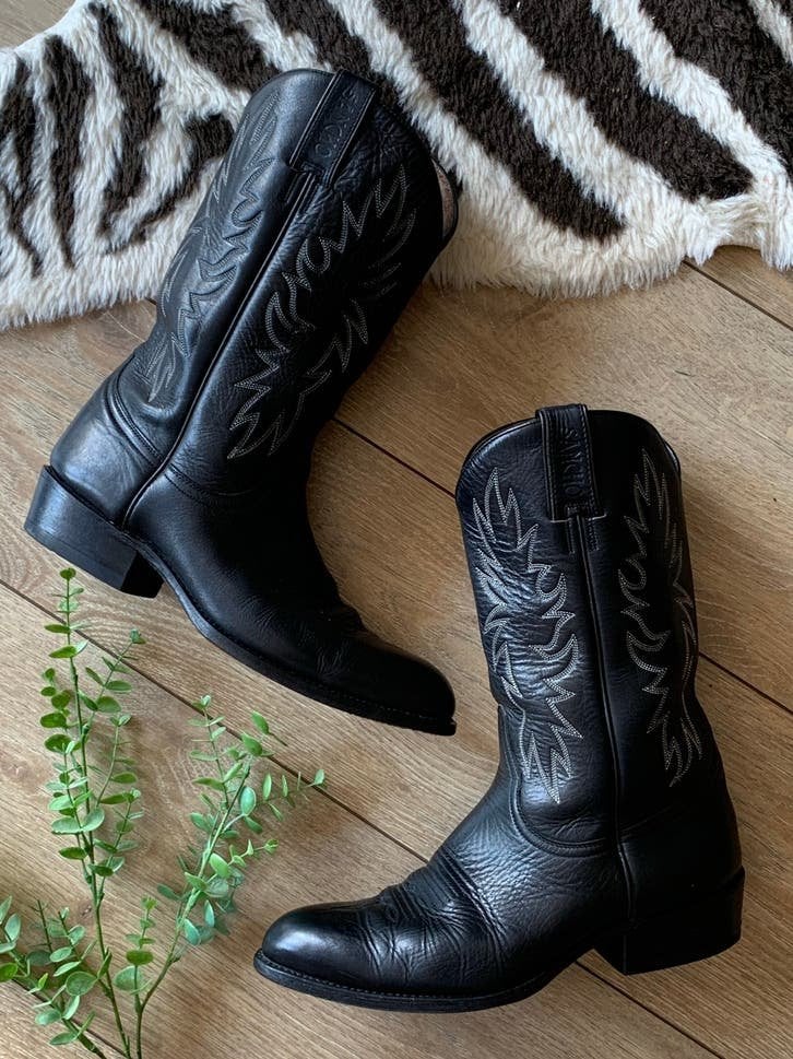 Sancho cowboylaarzen 44 western boots bohemian laarzen, Kleding | Heren, Schoenen, -, Zwart, -, Boots