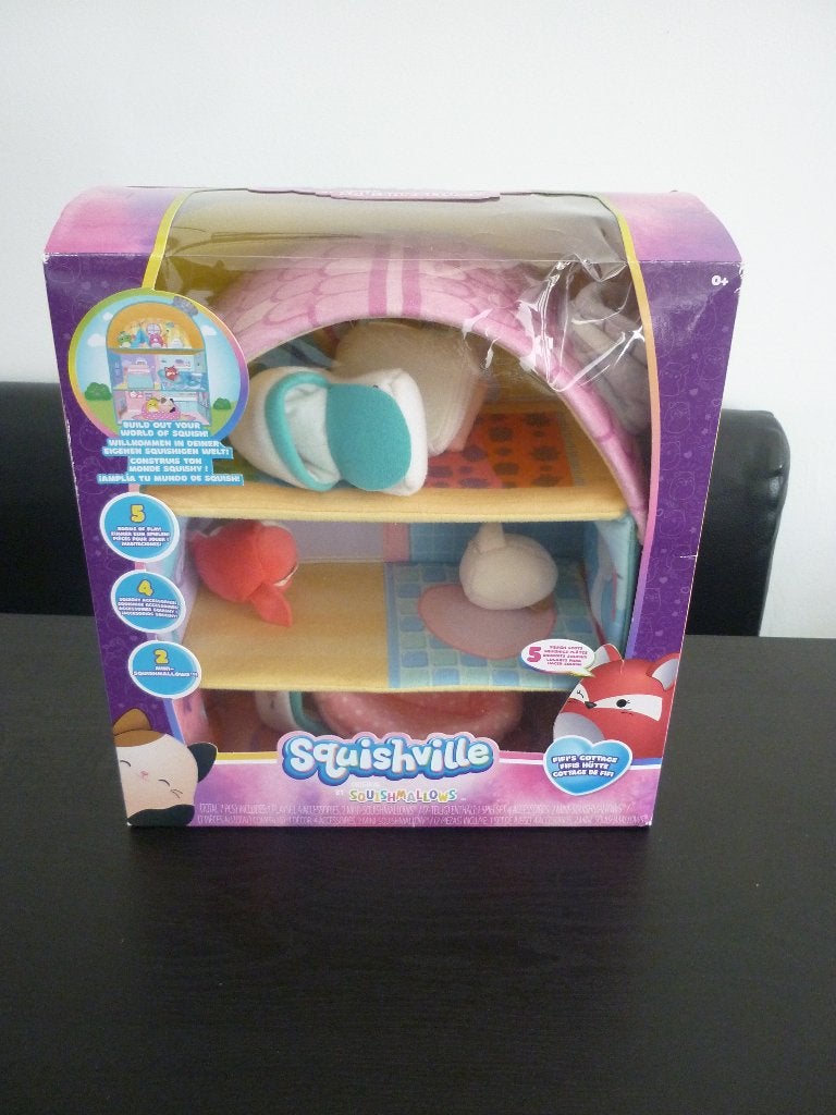 Squishville Fifi's Cottage / squishmallow / micromallows, Met doos, Overige typen, Ophalen of Verzenden, Zo goed als nieuw