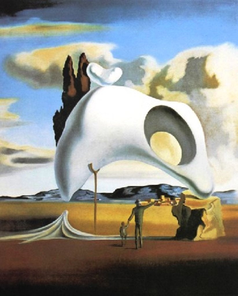 Salvador Dali(1904)Lithografie "Atavistic Vestiges " Ges Gen, Overige onderwerpen, Ophalen of Verzenden, Lithografie, Gelimiteerde oplage