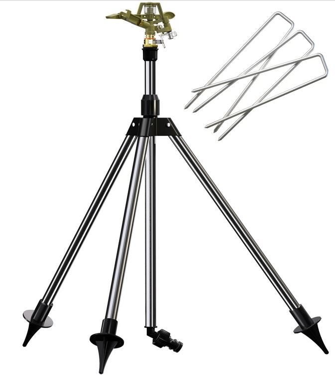 Tuinsproeier gazonsproeier RVS 63-120cm 450m² GRATIS BEZORGD, Sectorsproeier, Verzenden, Nieuw, Nvt