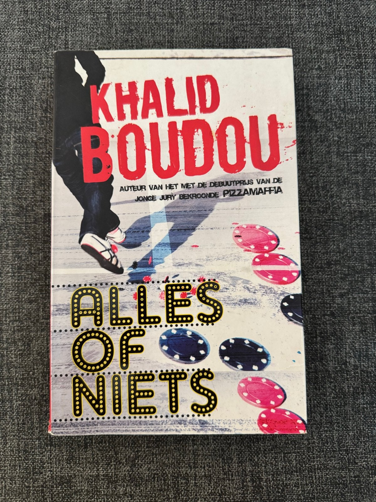 Alles of Niets - Khalid Boudou (Jeugdboek), Ophalen of Verzenden, Gelezen, Nederland
