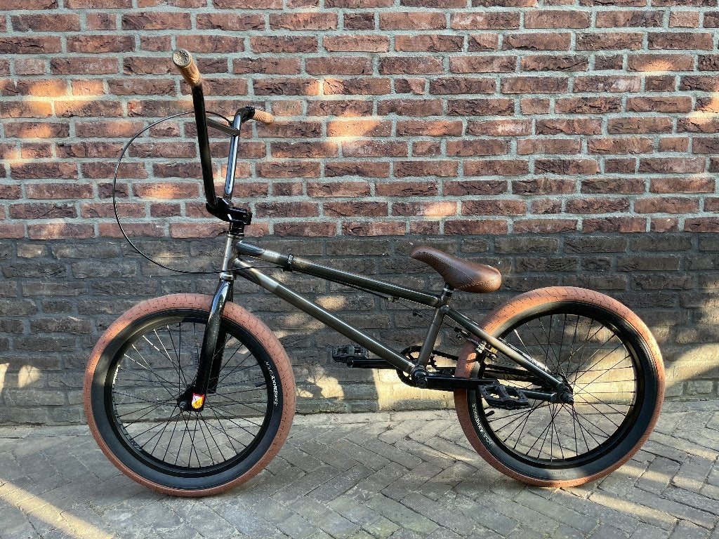 BMX Eye-Q Custom (one of a kind!) / Pumptrack / Freestyle, Staal, Velgrem, Stuur 360° draaibaar, 20 tot 24 inch