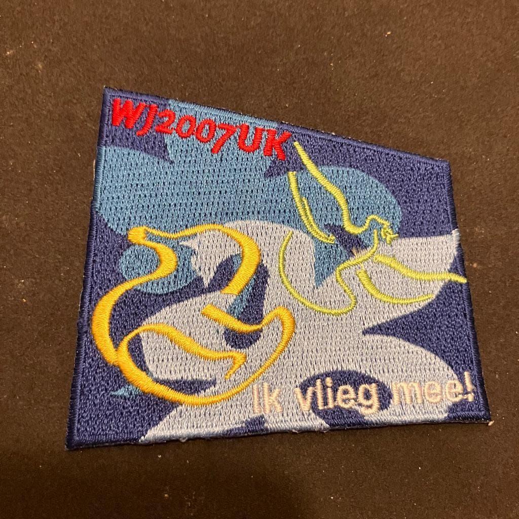 Nog nieuwe WJ badge 2007, Verzamelen, Scouting, Ophalen of Verzenden, Nieuw, Embleem, Speld of Insigne