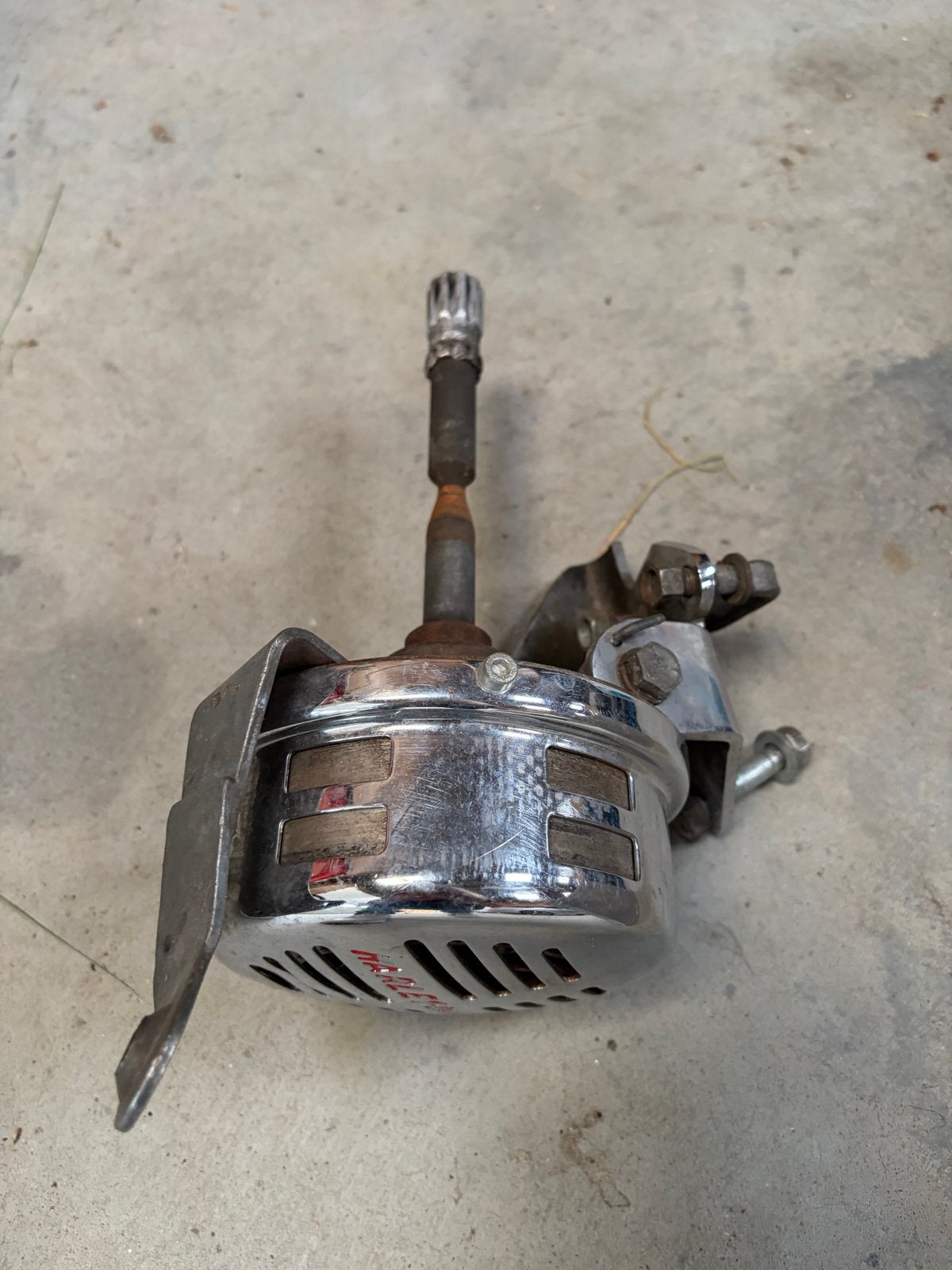 Vintage Harley-Davidson claxon/hoorn - wielsirene, Ophalen of Verzenden, Gebruikt