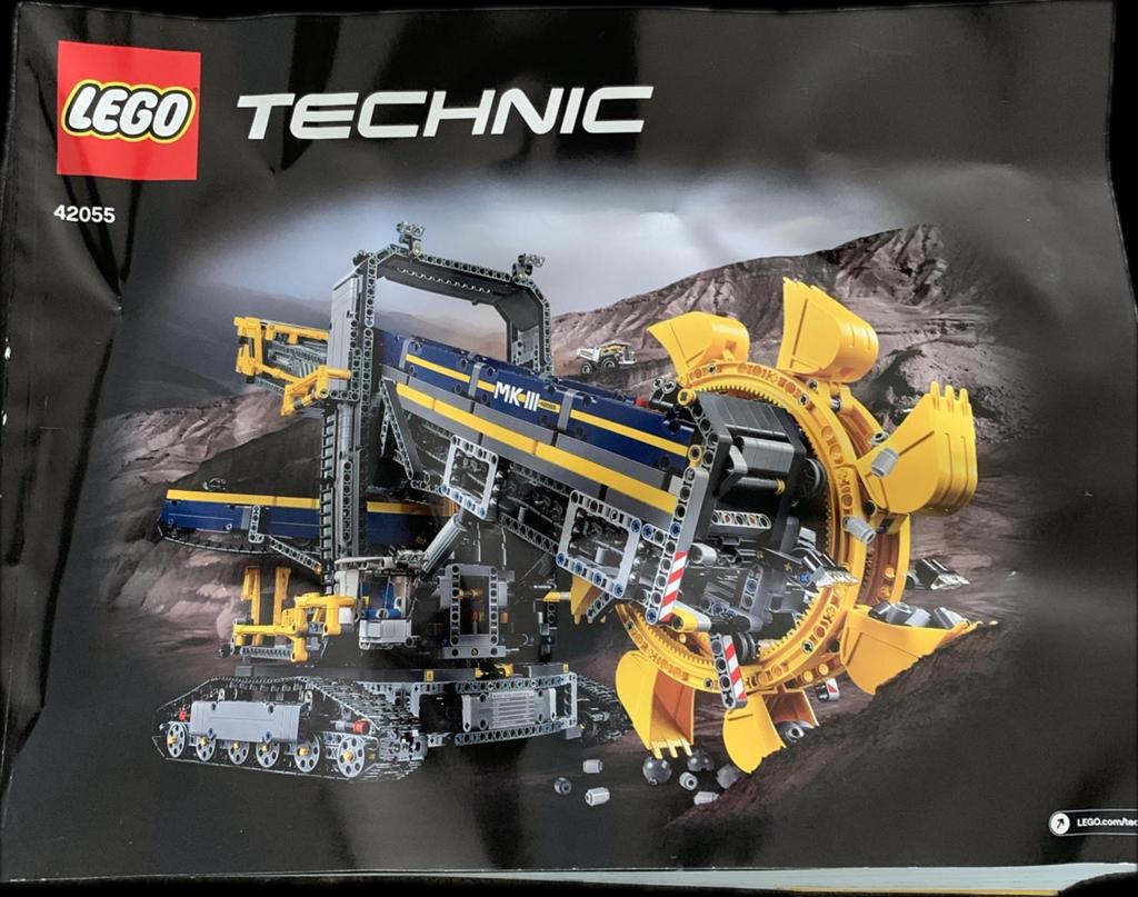 LEGO Technic 42055 Schaufelradbagger, Ophalen of Verzenden, Gebruikt
