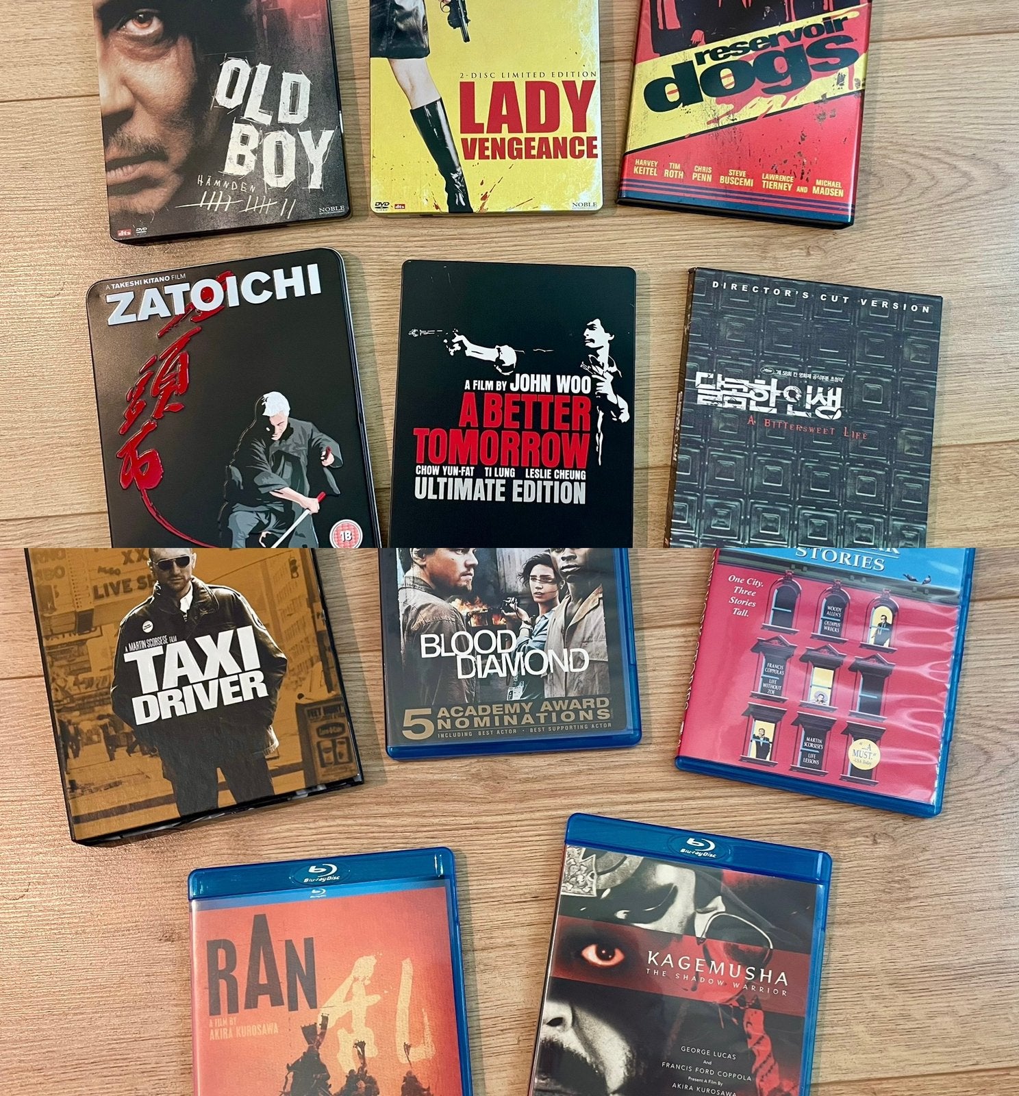 Oldboy, Reservoir Dogs, Taxi Driver Collector Editions, Verzenden, Gebruikt
