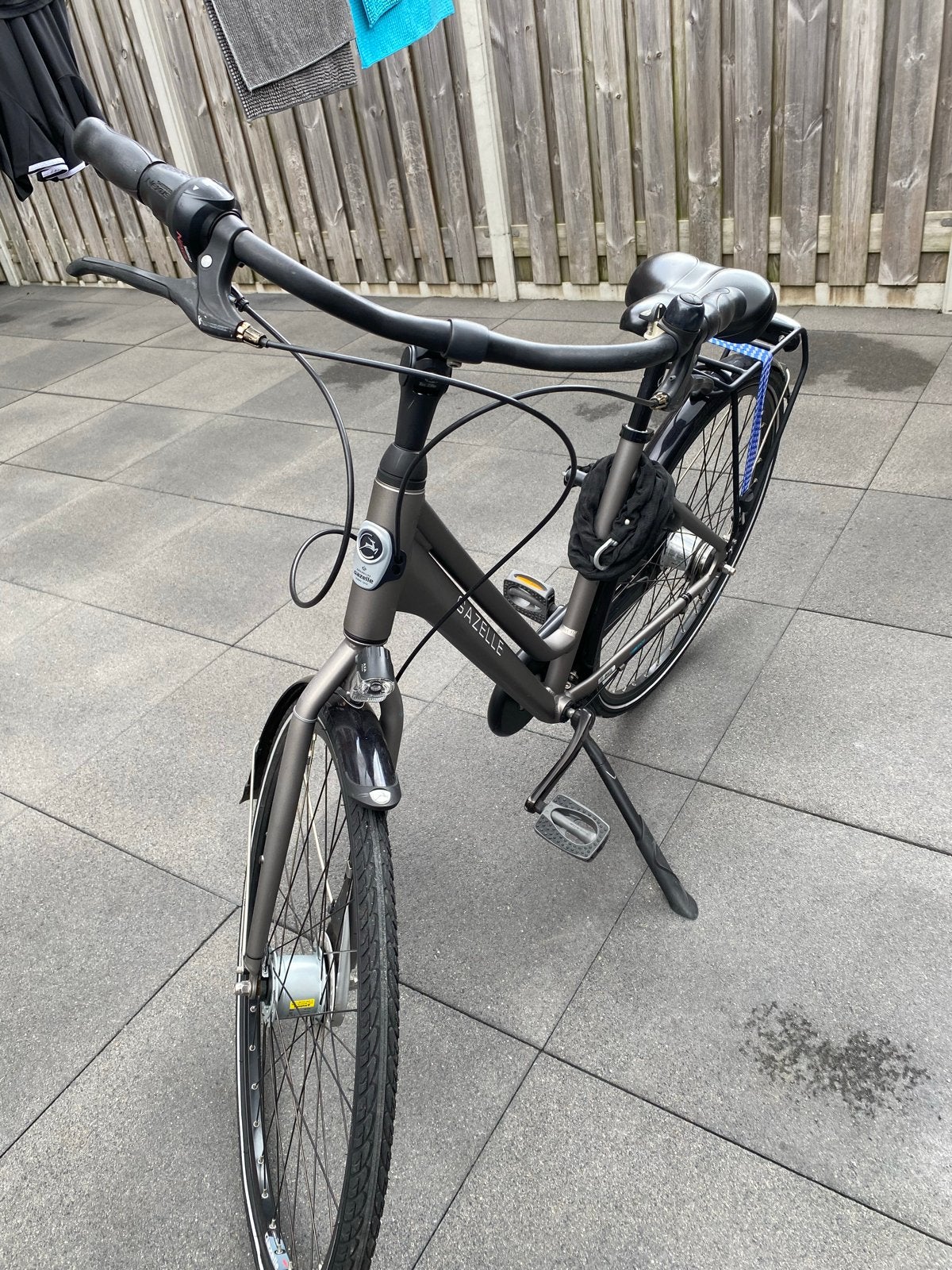 Gazelle damesfiets, zo goed als nieuw, Ophalen, 53 tot 56 cm, Velgrem, Versnellingen