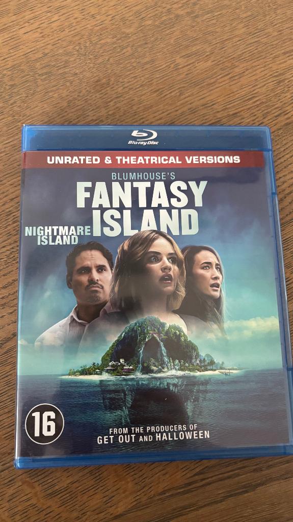 Fantasy Island Blu-ray (Unrated + Theatrical), Ophalen of Verzenden, Zo goed als nieuw, Avontuur