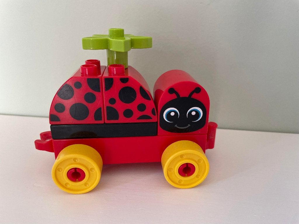 Duplo mijn eerste lieveheersbeestje 10859, Inclusief instructies, Ophalen of Verzenden, Zo goed als nieuw, Duplo