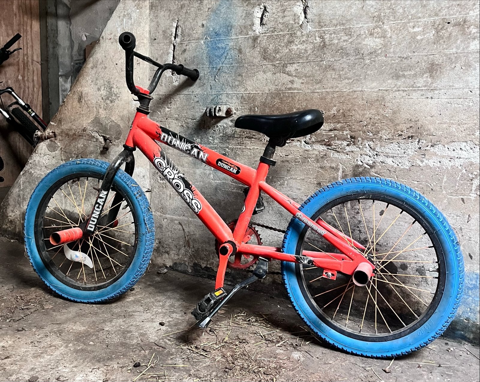 BMX Stuntfiets met assen voor de echte stunt fietser, Fietsen en Brommers, Fietsen | Crossfietsen en BMX, Ophalen, Gebruikt, Staal