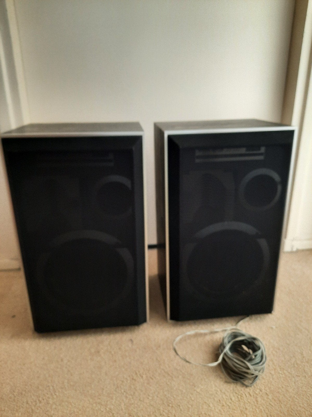 Svenska DD 100 Disco Driver Speakers - Jamo Denemarken, Ophalen, Stereo speakers, Gebruikt, Inclusief kabels