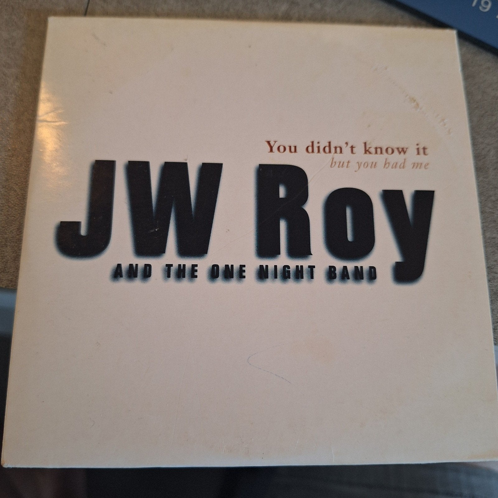JW Roy & The One Night Band - You Didn't Know It CD Single, Cd's en Dvd's, Ophalen of Verzenden, Gebruikt, Inclusief doosje