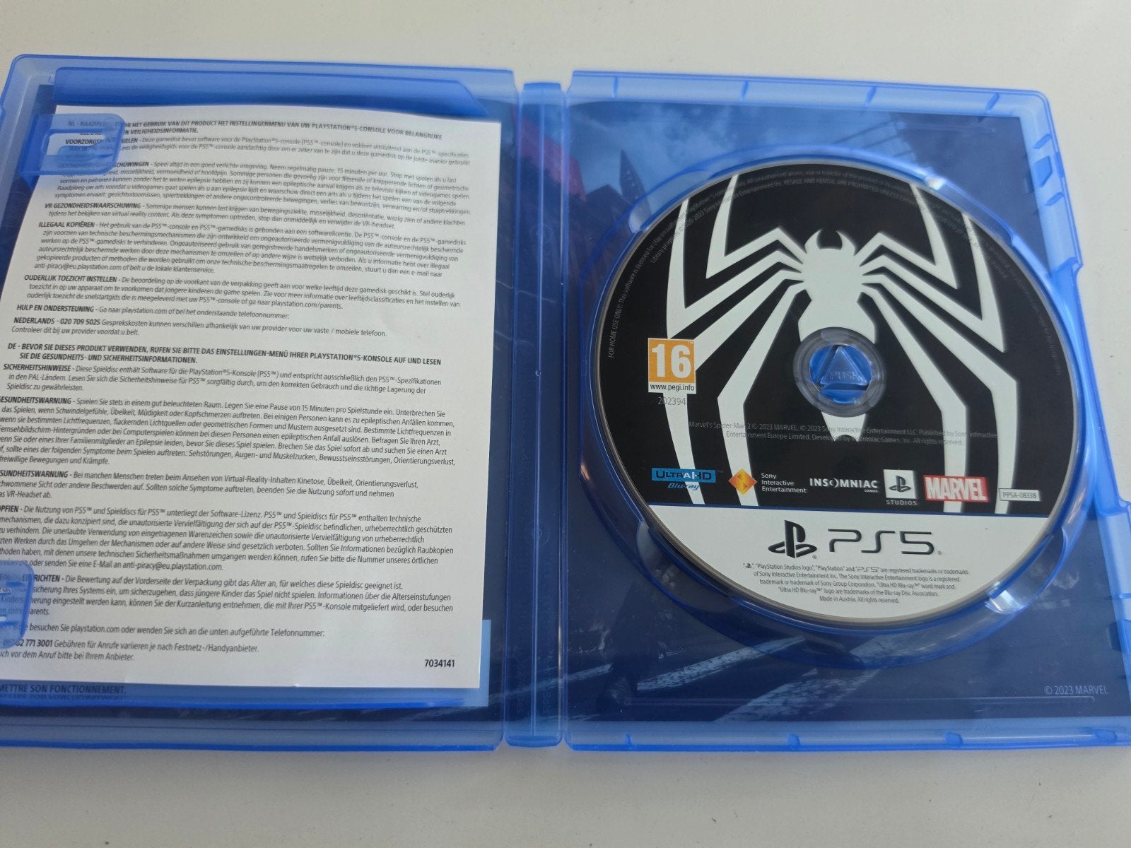 Marvel's Spider-Man 2 PS5 - Zo goed als nieuw, Avontuur en Actie, Ophalen of Verzenden, Support@playstation.com, 1 speler