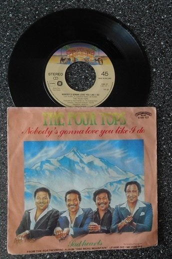 Four Tops - nobody's gonna love you like I do (vanaf € 1,50), Cd's en Dvd's, Vinyl Singles, Ophalen of Verzenden, Zo goed als nieuw