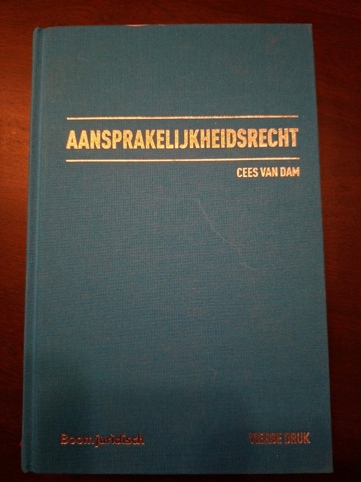 Aansprakelijkheidsrecht - Cees van Dam (als nieuw!!), Cees van Dam, Ophalen of Verzenden, Gamma, WO