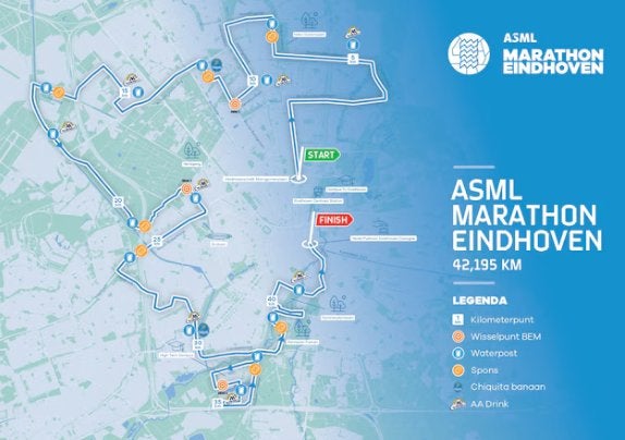 TE KOOP: Startbewijs Marathon Eindhoven, Eén persoon