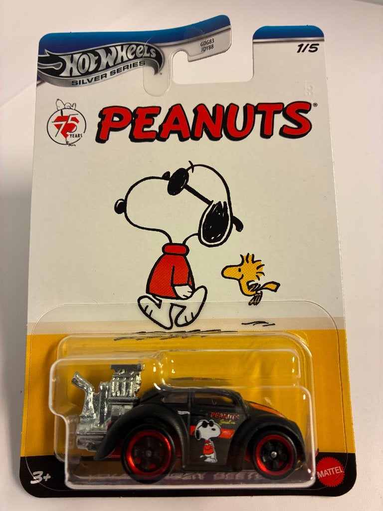 88687: Volkswagen Beetle - Peanuts - Hot Wheels, Nieuw, Ophalen of Verzenden, Gondel 1, 1186MJ Amstelveen, Service.nl@mattel.com