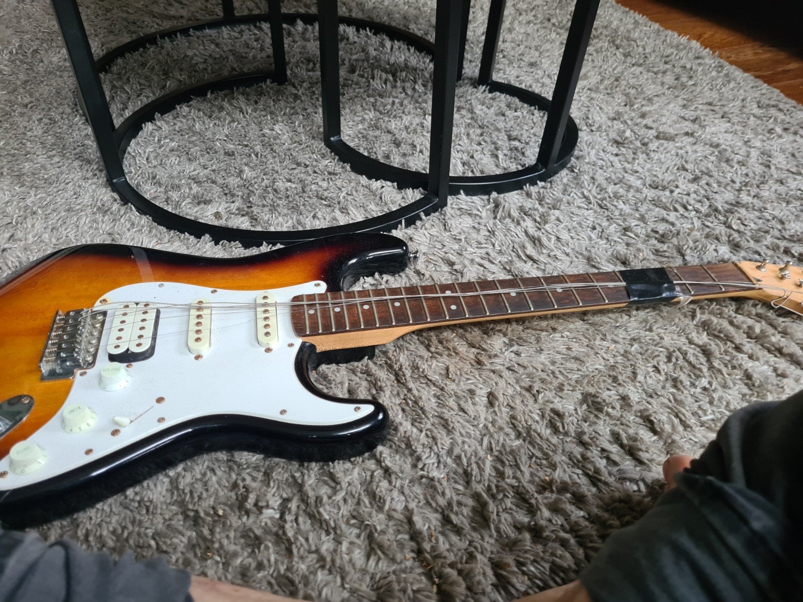 Fender Squier Elektrische Gitaar, Ophalen of Verzenden, Solid body, Fender