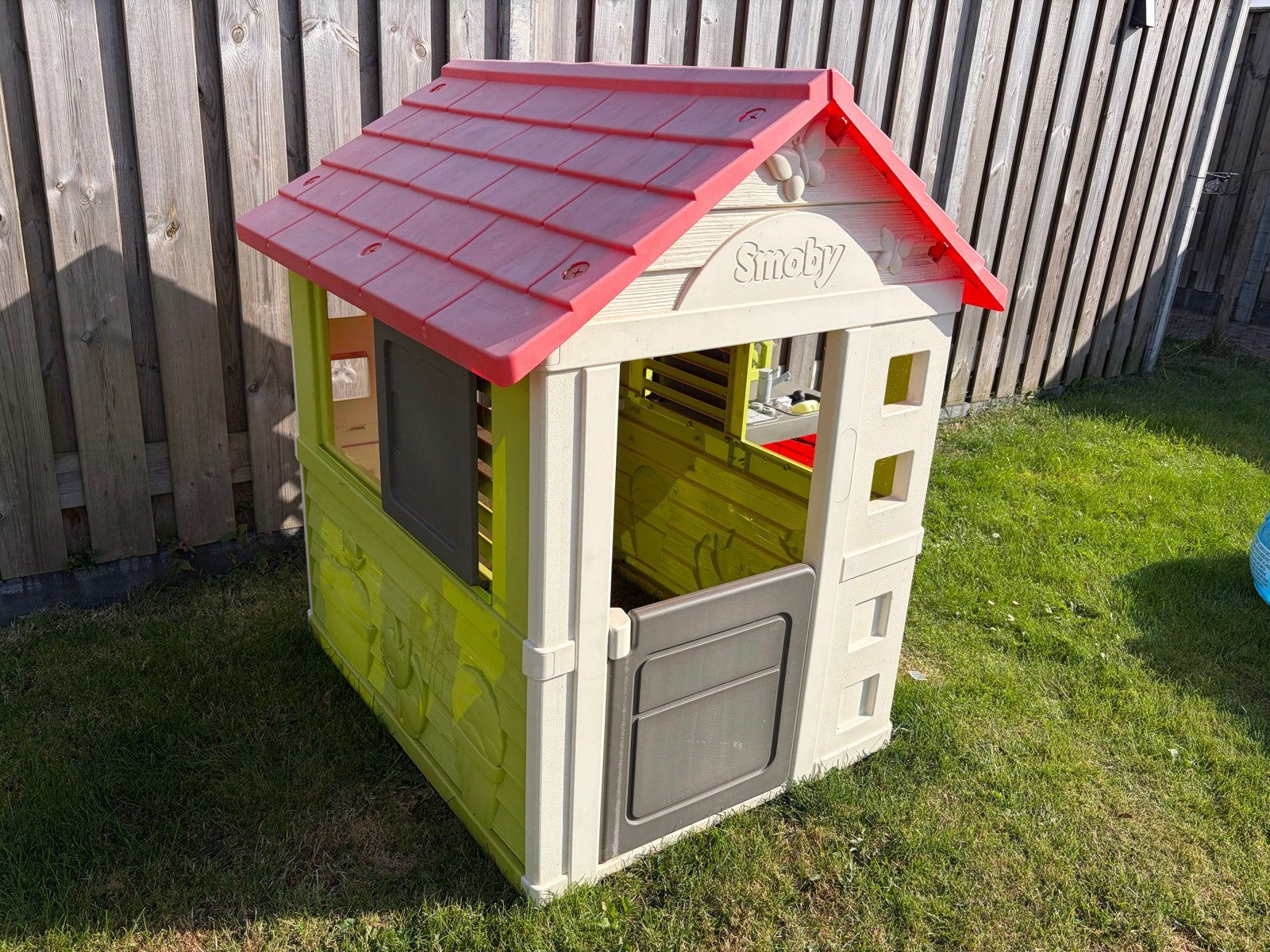 Smoby Speelhuisje met Keuken, Ophalen, Zo goed als nieuw, Kunststof