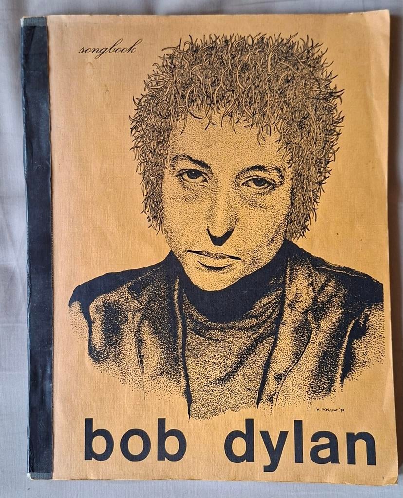 Bob Dylan Songbook - Vintage Muziekboek, Gebruikt, Ophalen of Verzenden, Keyboard, Artiest of Componist