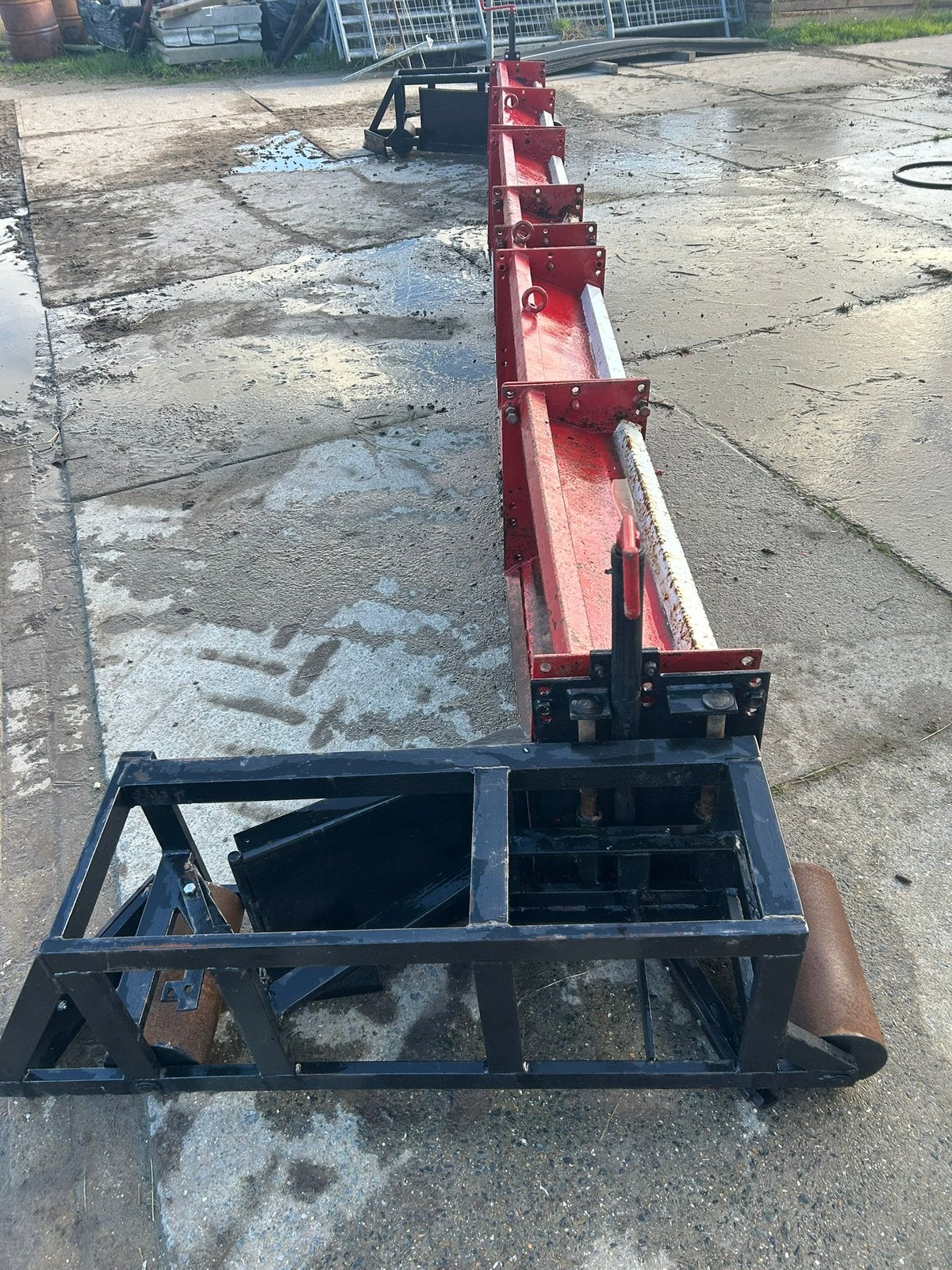 Afreibalk, 100 liter of meer, Ophalen, Zo goed als nieuw, Transportkar