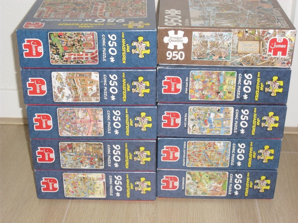Jan van Haasteren puzzels 950 st ook nieuw, Ophalen of Verzenden, 500 t/m 1500 stukjes, Gebruikt, Legpuzzel