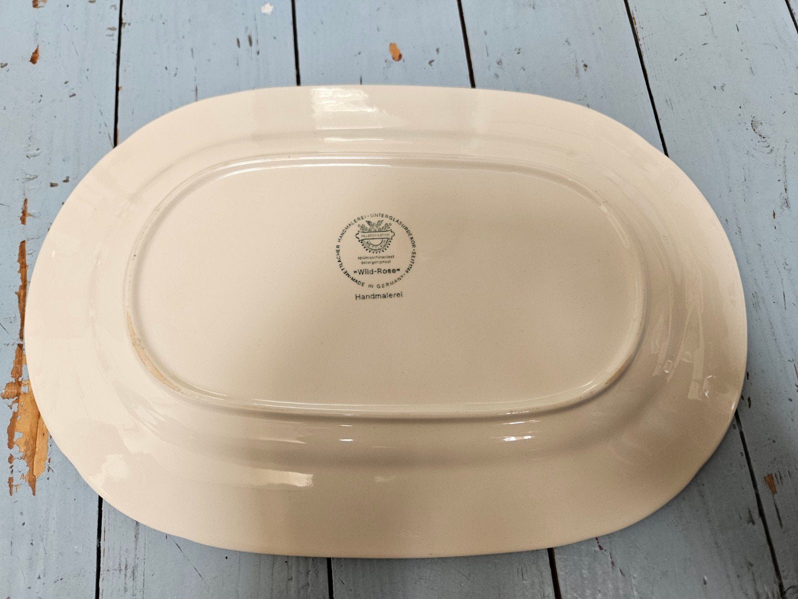 Villeroy & Boch Wild Rose Mettlach schaal, Antiek en Kunst, Ophalen of Verzenden