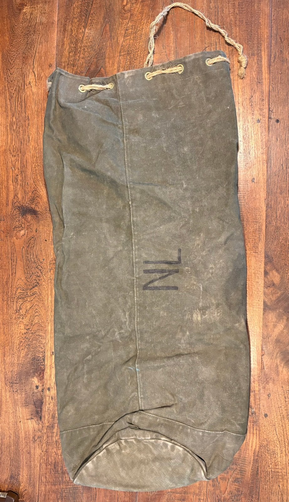 Plunjebaal oud model NL leger, Ophalen of Verzenden, Landmacht, Nederland