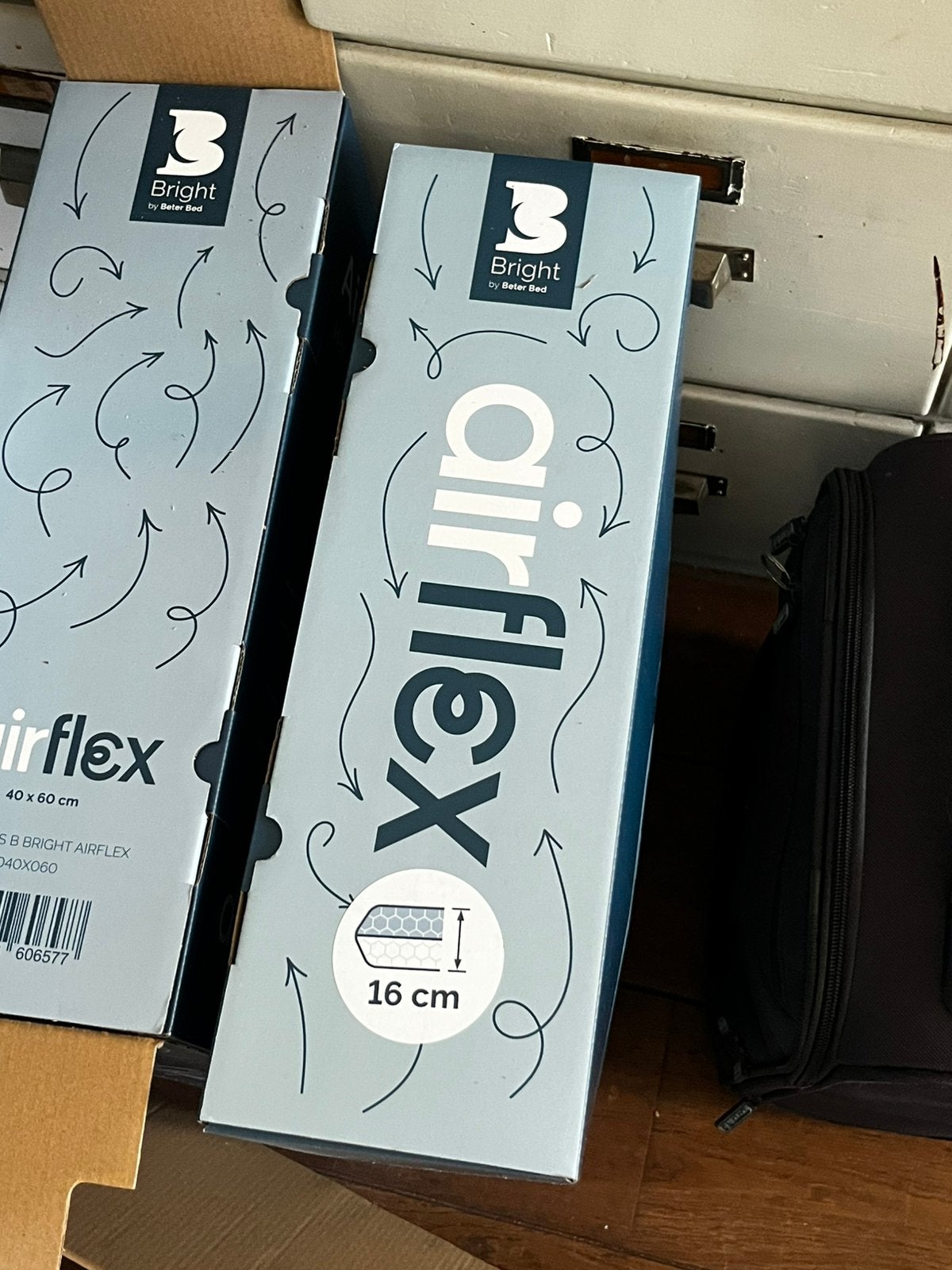 B Bright Airflex hoofdkussen 40x60 cm – nieuw in verpakking, Eenpersoons, Wit, Nieuw, Ophalen of Verzenden
