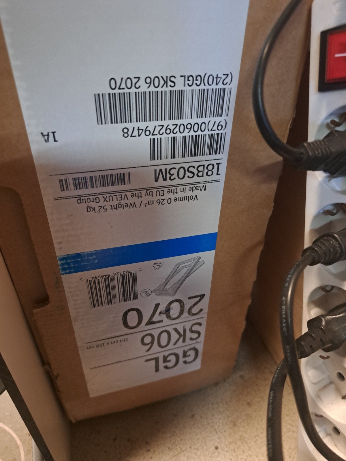 Velux Dakraam GGL SK06 2070 114x118cm met gootstukken EDW, Ophalen